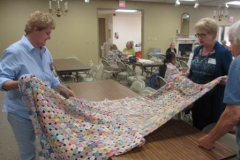 Dorothys-estate-sale-find-yo-yos-thirties-quilt